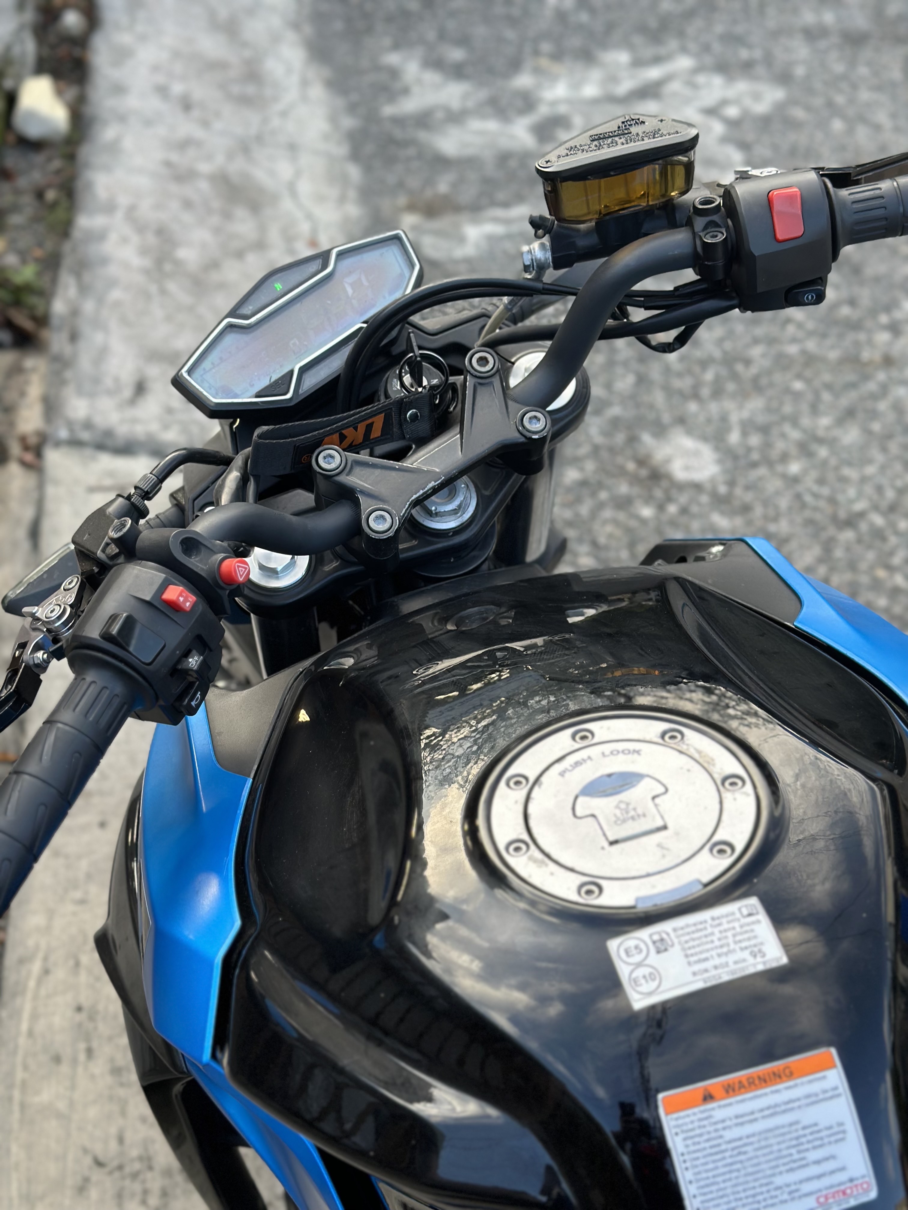 motores y pasolas - CF MOTO NK400 3