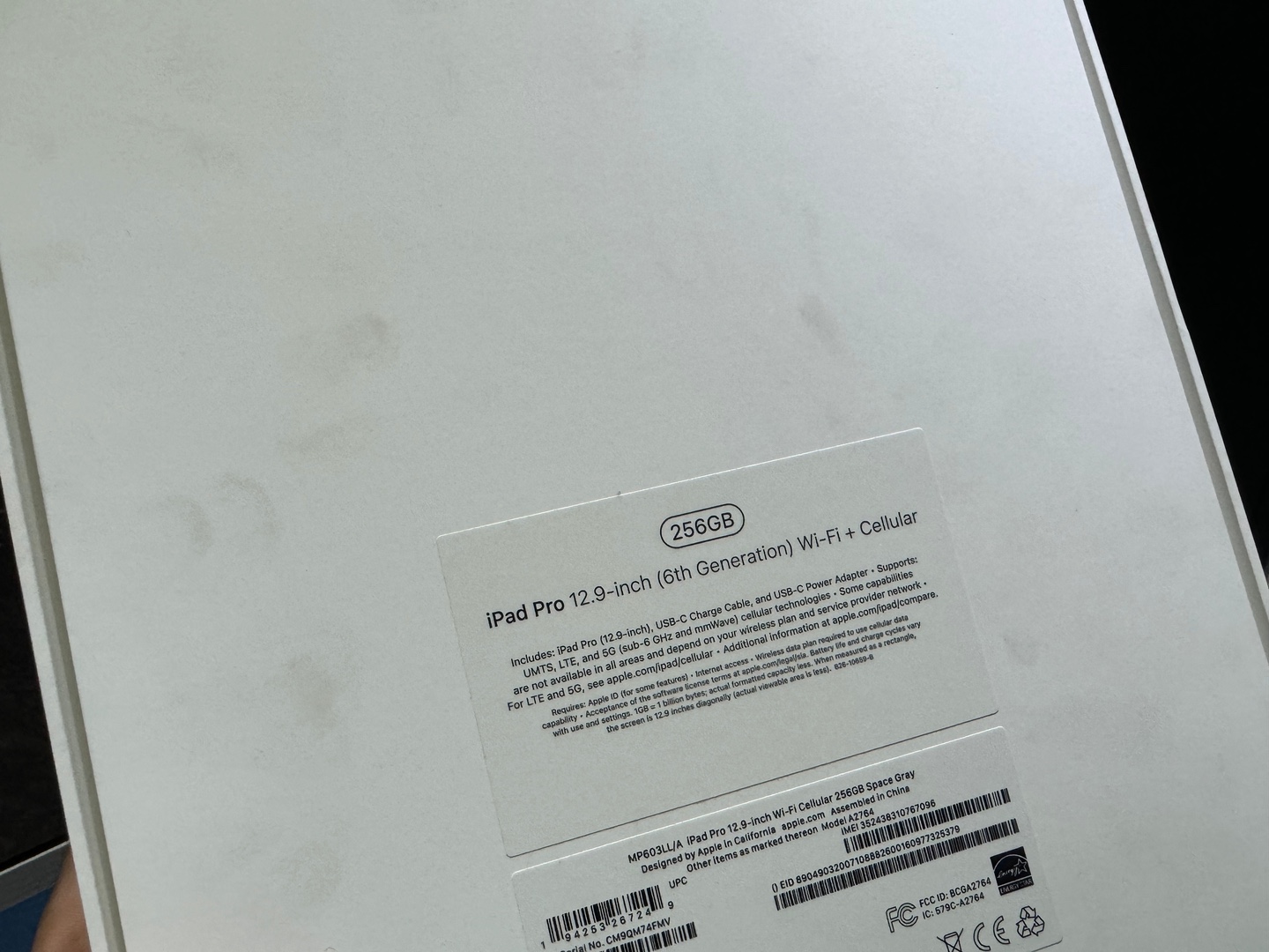 celulares y tabletas - iPad Pro 12.9 inch 6ta Gen M2 Apple Chip 256GB SSD Nueva  1