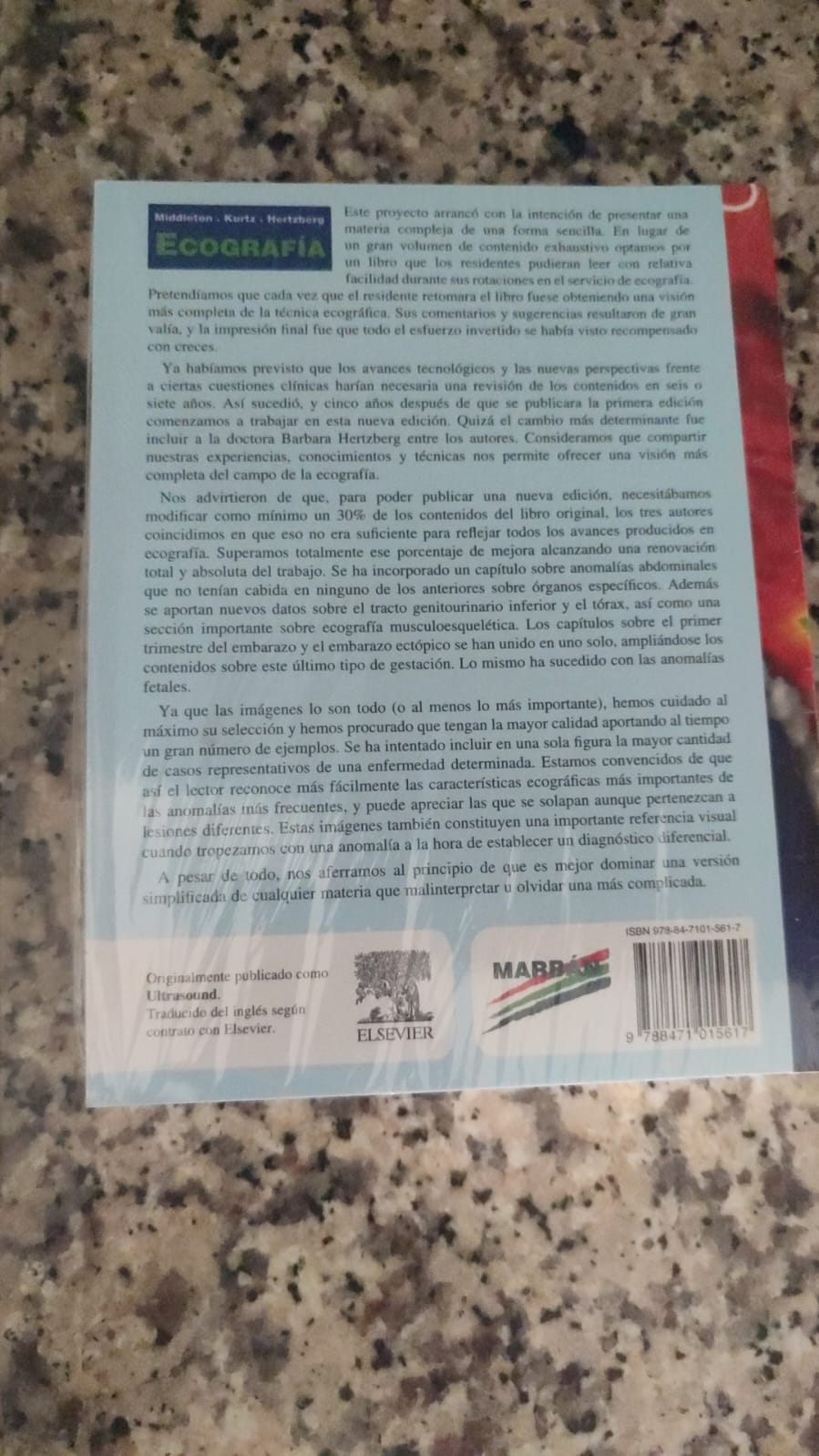 libros y revistas - sonografía de Middleton, Editorial Marbán 1