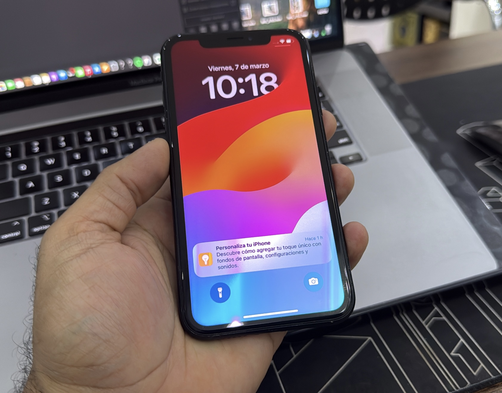 celulares y tabletas - iPhone XR 64GB Negro Usado, Desbloqueado,$ 9,500  3