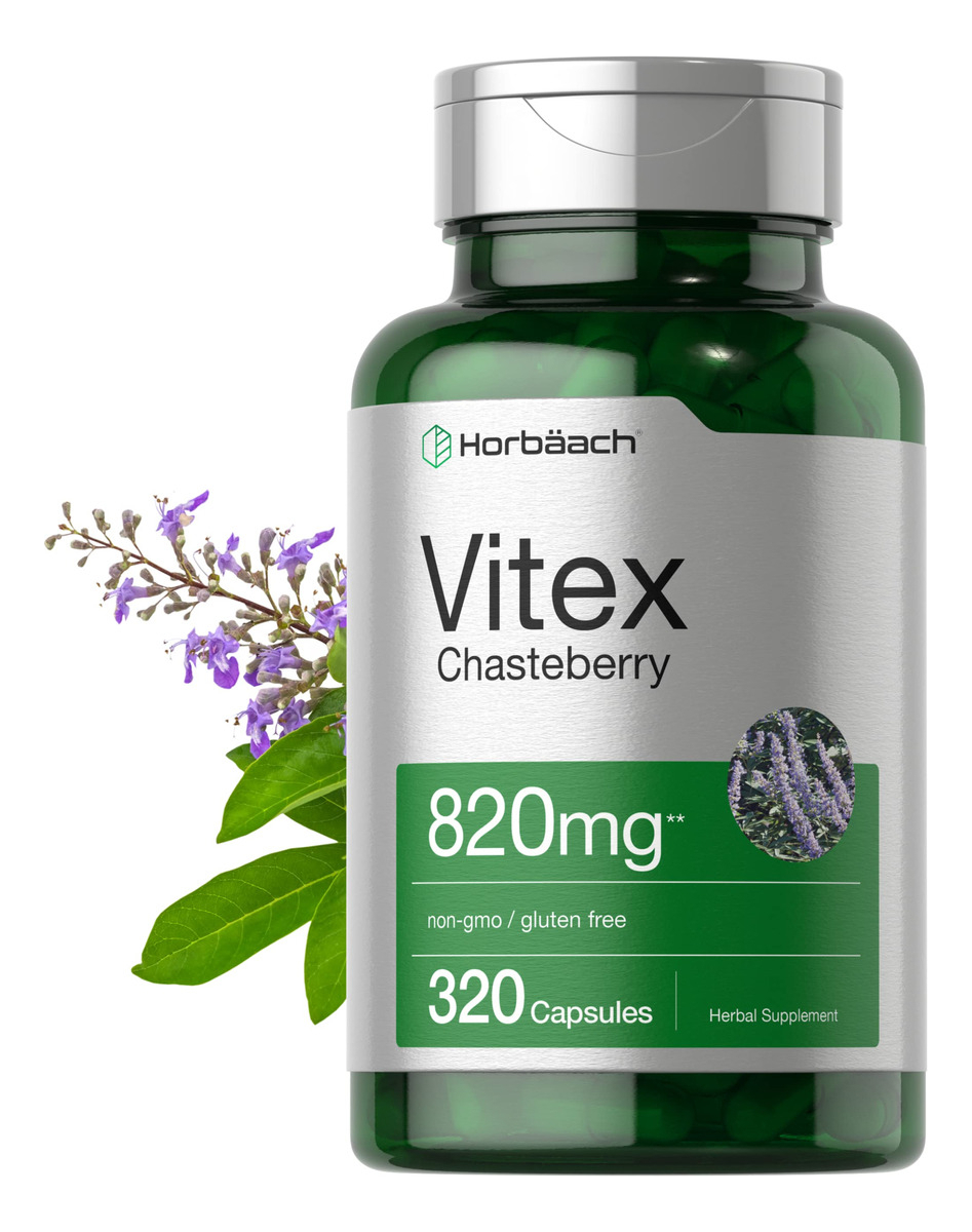 Salud y Equipamiento Médico - Vitex Berry Sauzgatillo 820 Mg 320 Cap Horbaach 0