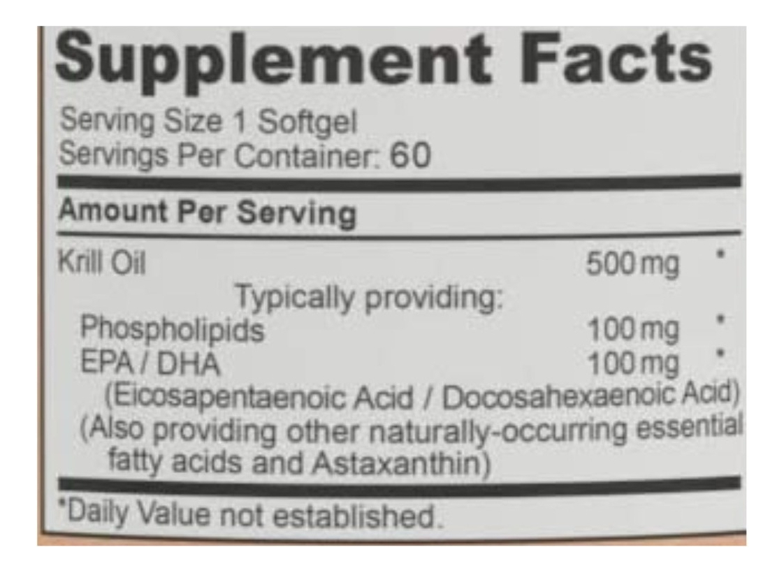 Salud y Equipamiento Médico - Aceite Krill 500mg Alaya Natura - - Unidad A $3932 1