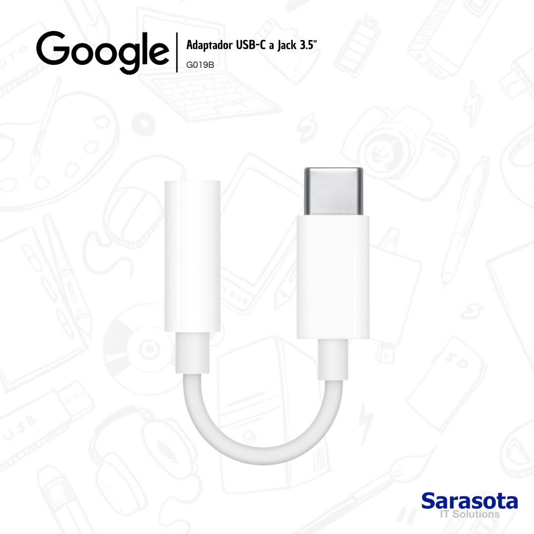 accesorios para electronica - Google Adaptador USB-C a Jack 3.5 modelo 0