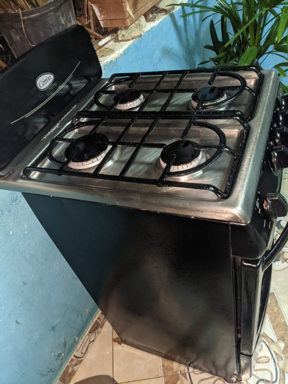electrodomesticos - Estufa de 4 hornillas Cetron ✅ en excelente condiciones y estado con garantía 2