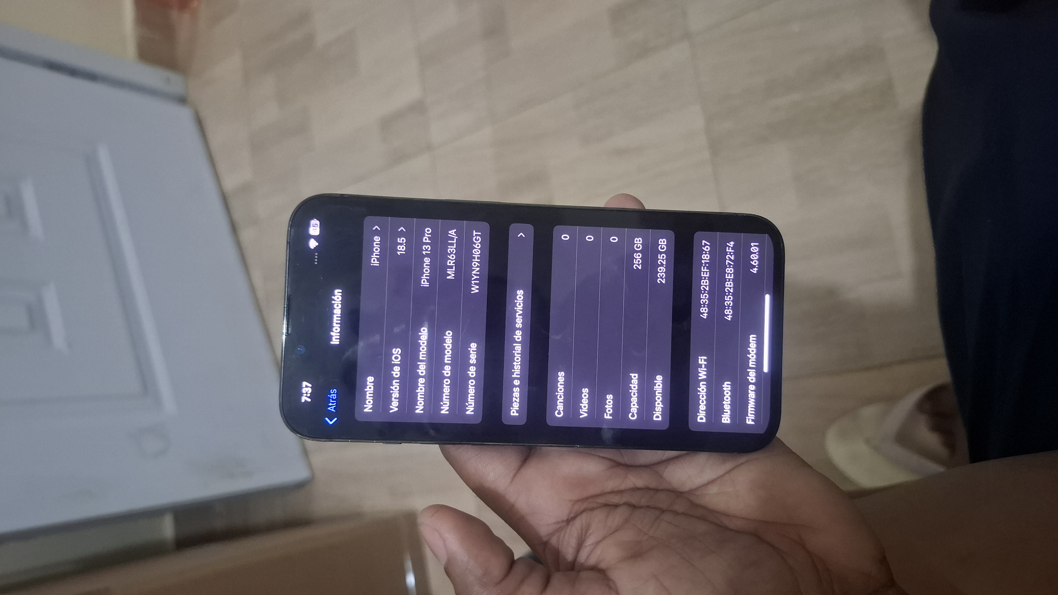 celulares y tabletas - IPHONE 13 PRO FACTORY 256GB NEGOSEABLE  3