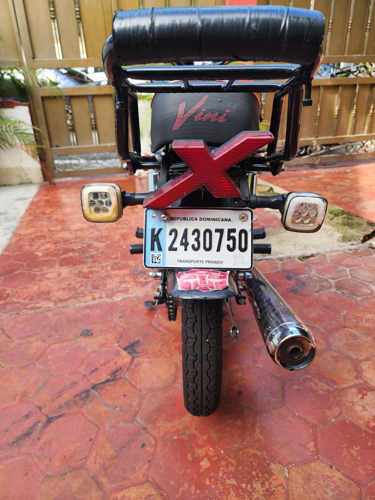motores y pasolas - X-1000 CG-150 NEGRO 4