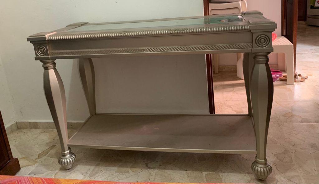 muebles y colchones - Repisa con cristal 0