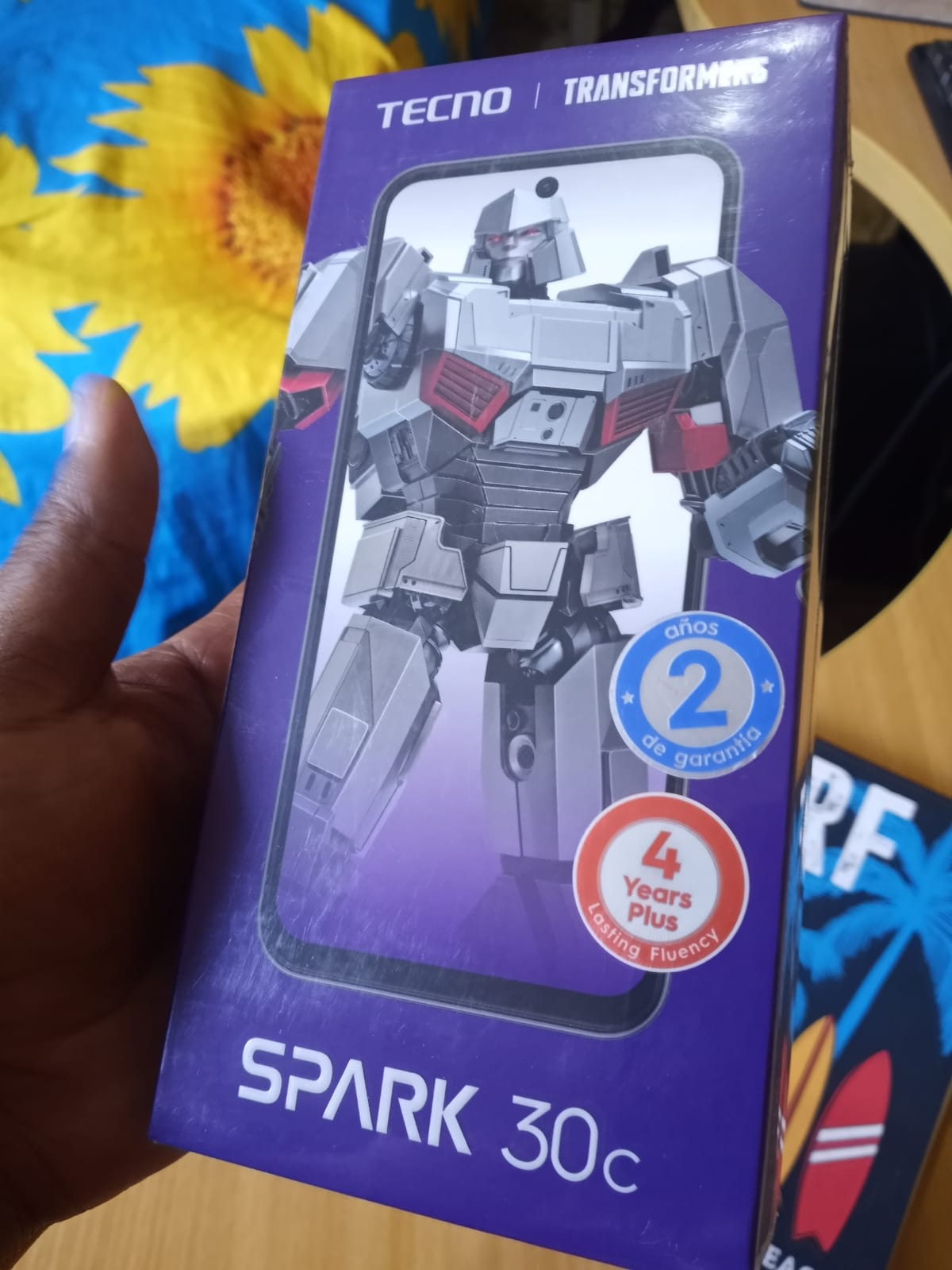 celulares y tabletas - Spark 30c 128gb, 8gb de Ram azul nuevo con su caja 