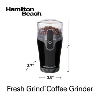electrodomesticos - Molinillo de café Hamilton Beach Fresh Grind, cuchillas de acero inoxidable 8