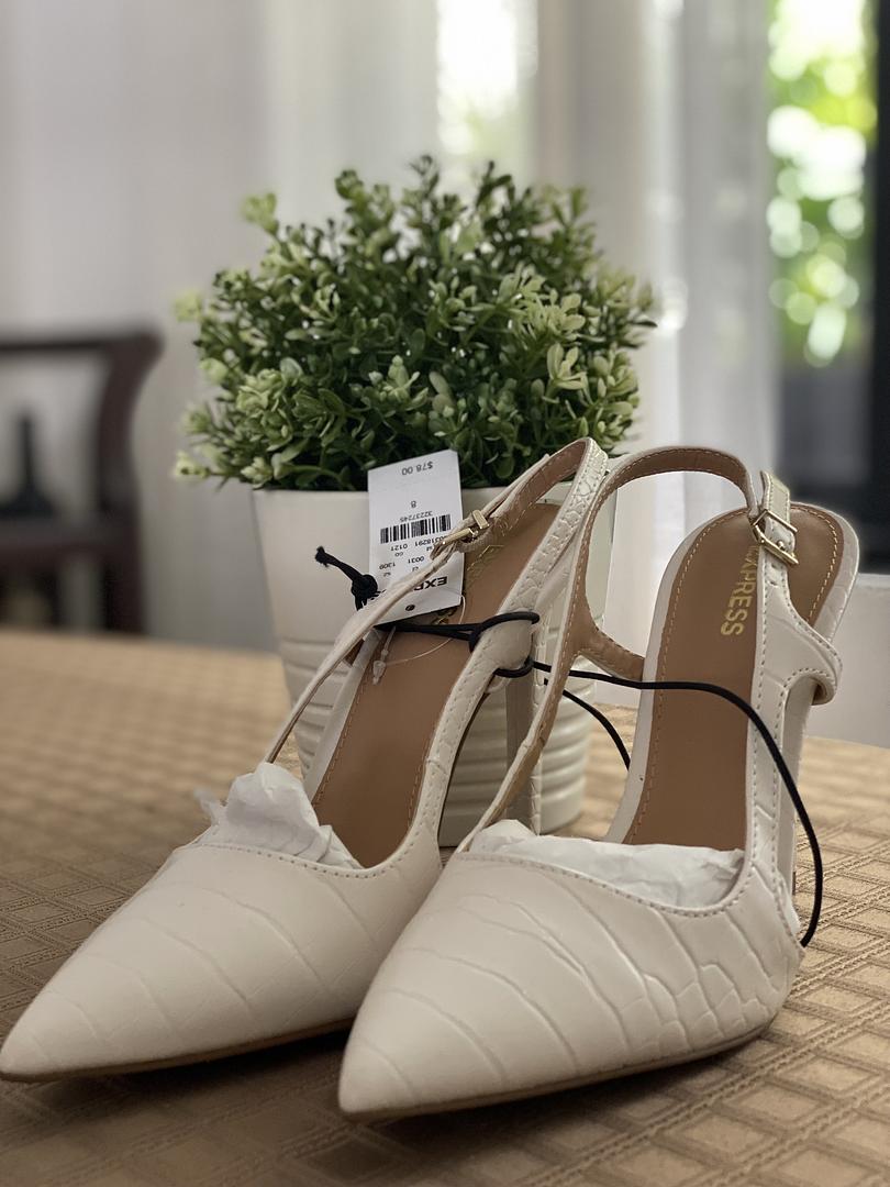 ropa para mujer - zapatos de mujer blanco hueso  0