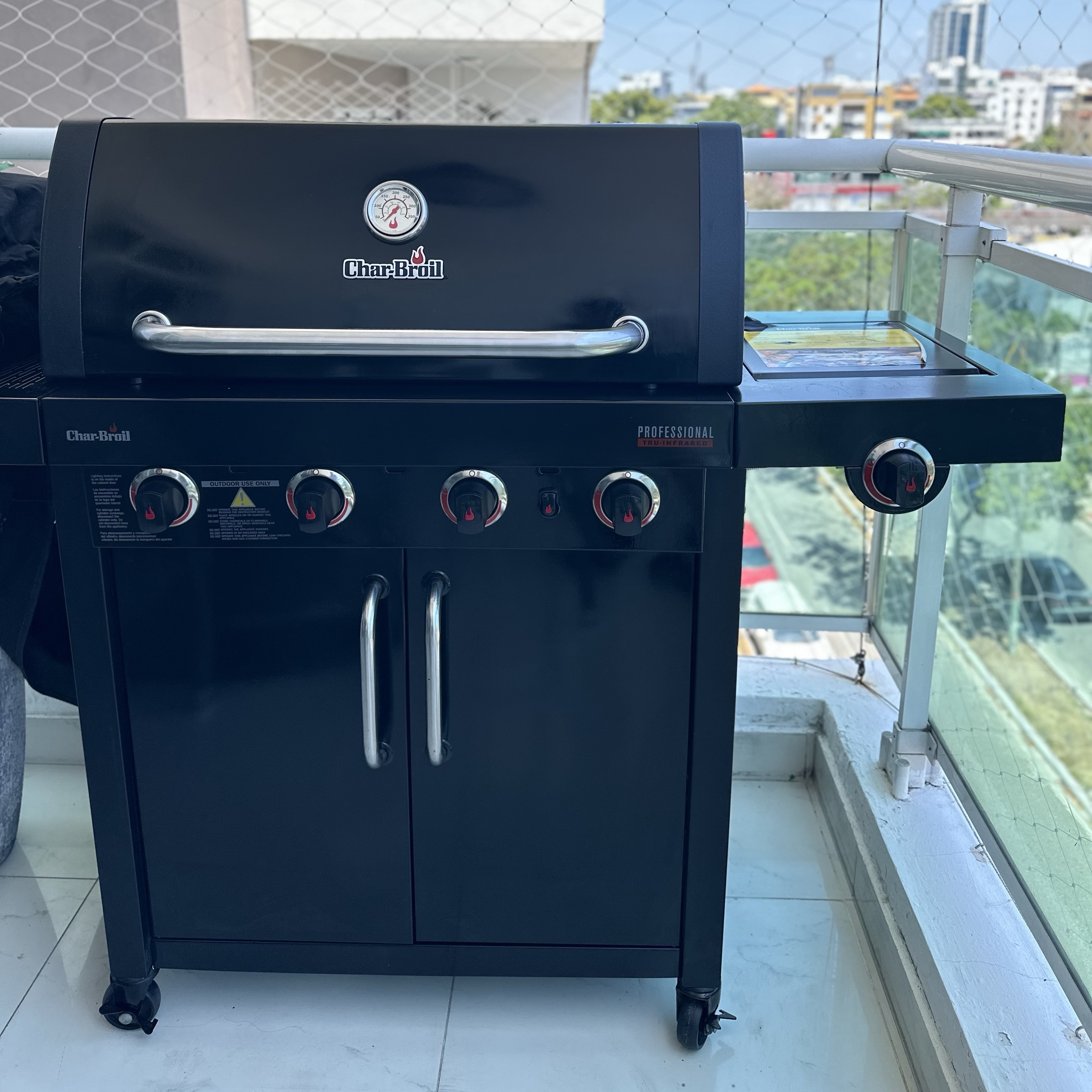 herramientas, jardines y exterior - Char-Broil Professional CORE TRU-Infrared
4 Burner Gas BBQ, Black 0