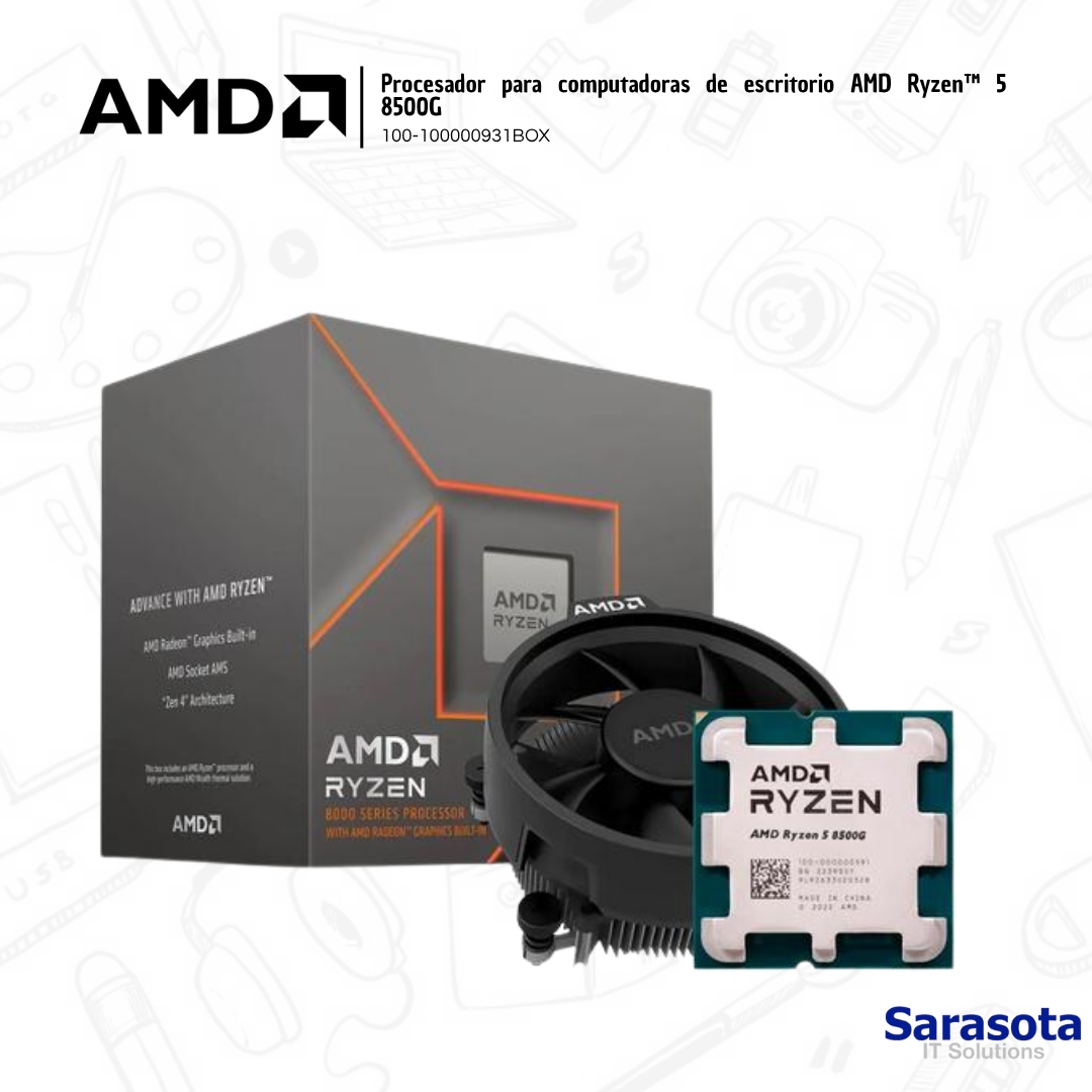 accesorios para electronica - AMD procesador para computadoras de escritorio 