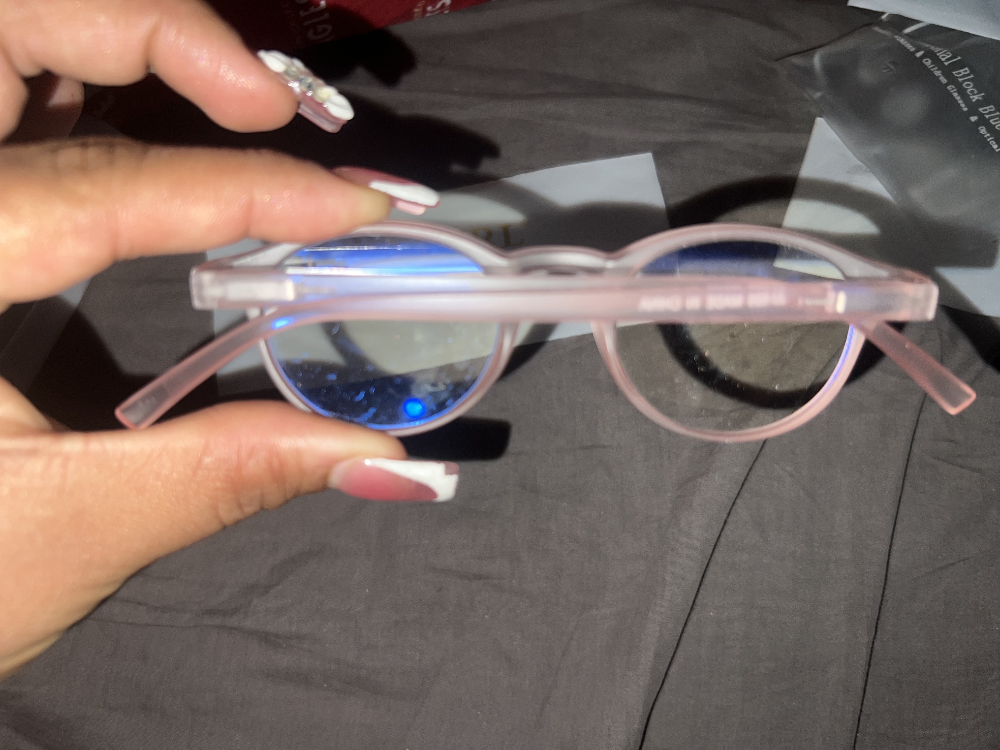 joyas, relojes y accesorios - montura de lentes  8