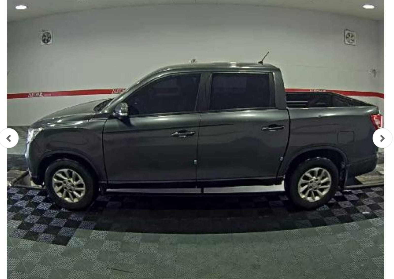 jeepetas y camionetas - KGM REXTON 2021 GRIS OSCURO DIESEL 8