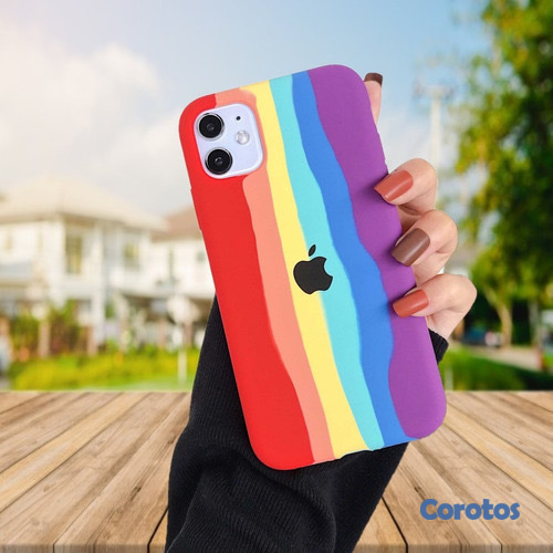 accesorios para electronica - COVER ARCOIRIS iPHONE  2