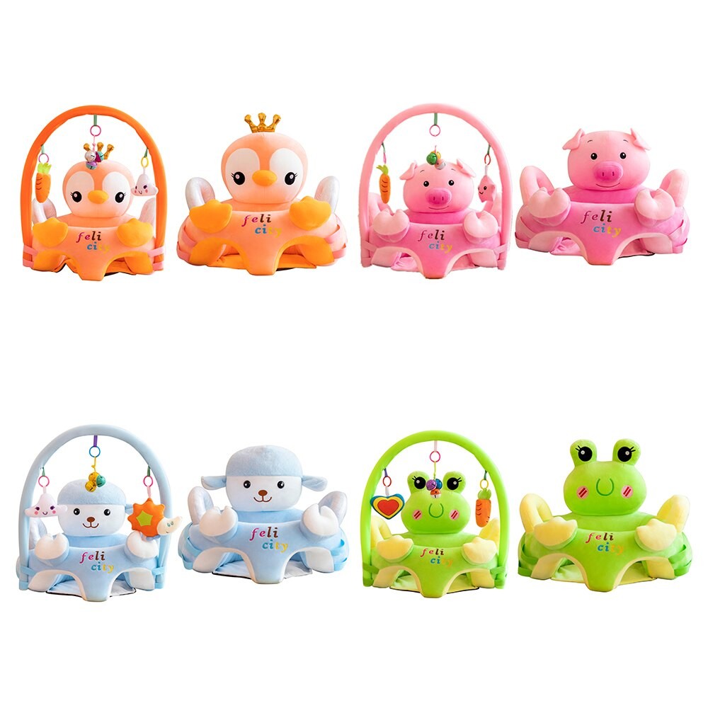 muebles - Sofá para bebé, asiento de apoyo infantil, aprendizaje sentado con movil. 2