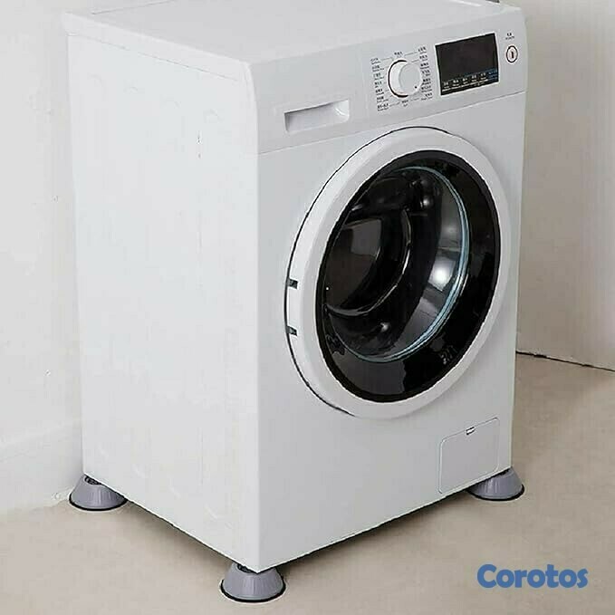 electrodomesticos - SOPORTE PARA LAVADORA SHOCK PAD 4PCS 6