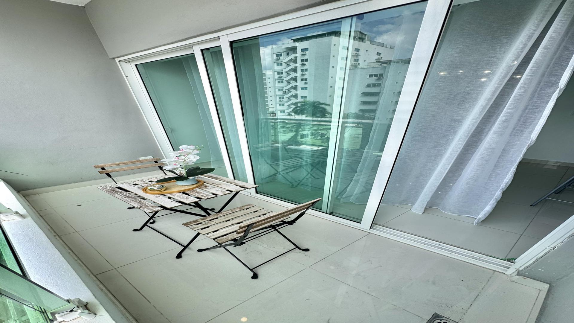 apartamentos - Apartamento Amueblado en Evaristo Morales 2