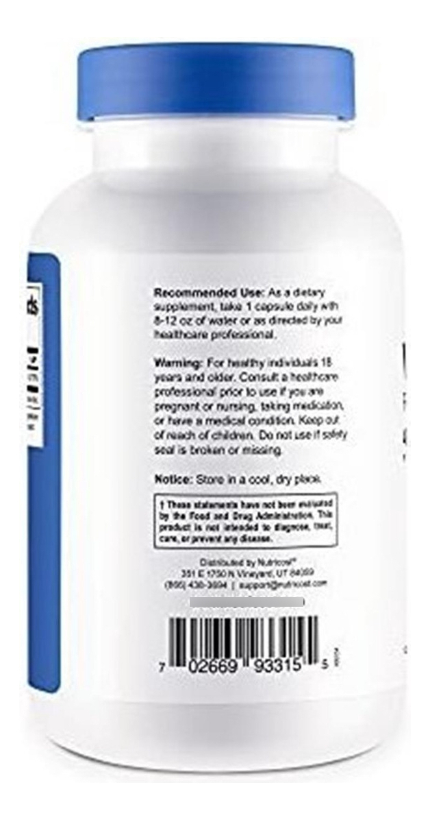 Salud y Equipamiento Médico - Nutricost Vitamina B2 400 Mg, 120 Capsulas 2