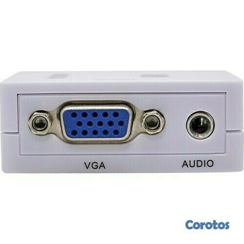 otros electronicos - Convertidor adaptador de VGA a HDMI 2
