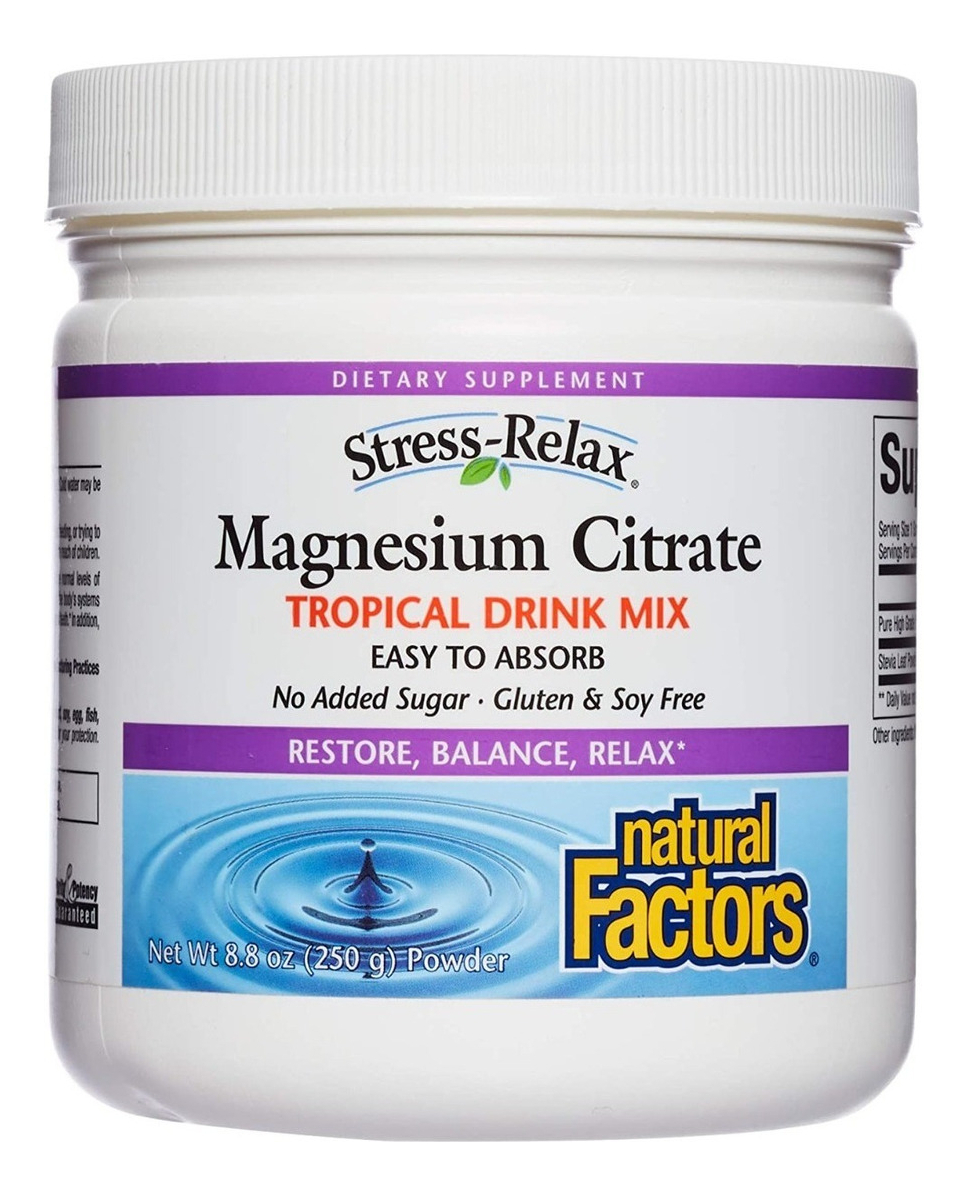 Salud y Equipamiento Médico - Citrato De Magnesio 250g Tropic 0