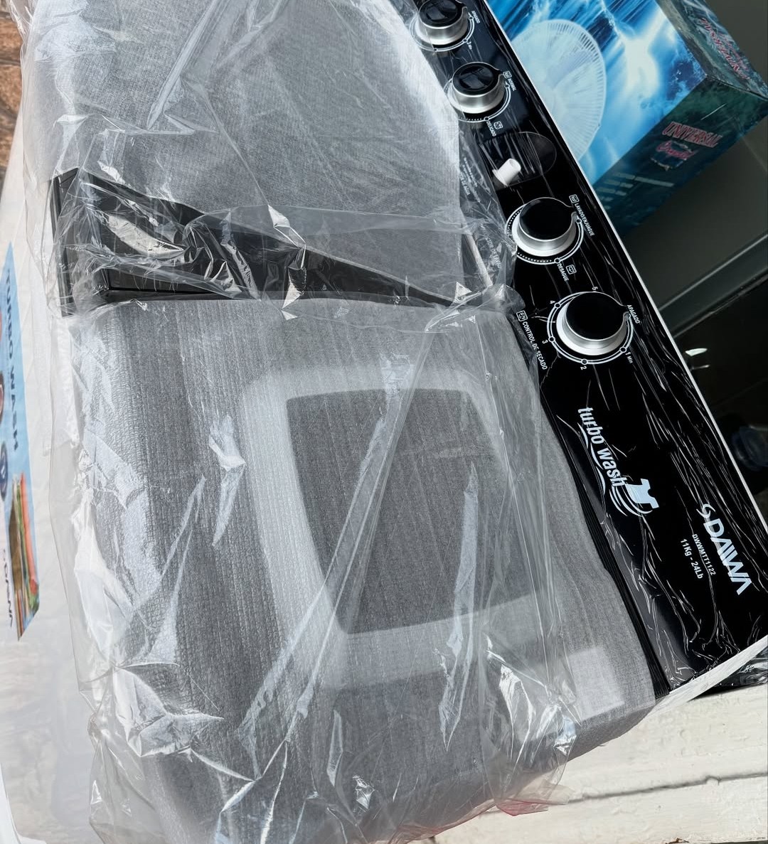 electrodomesticos - Lavadora Semi automática de Doble Tina Daiwa de 24 libras  2