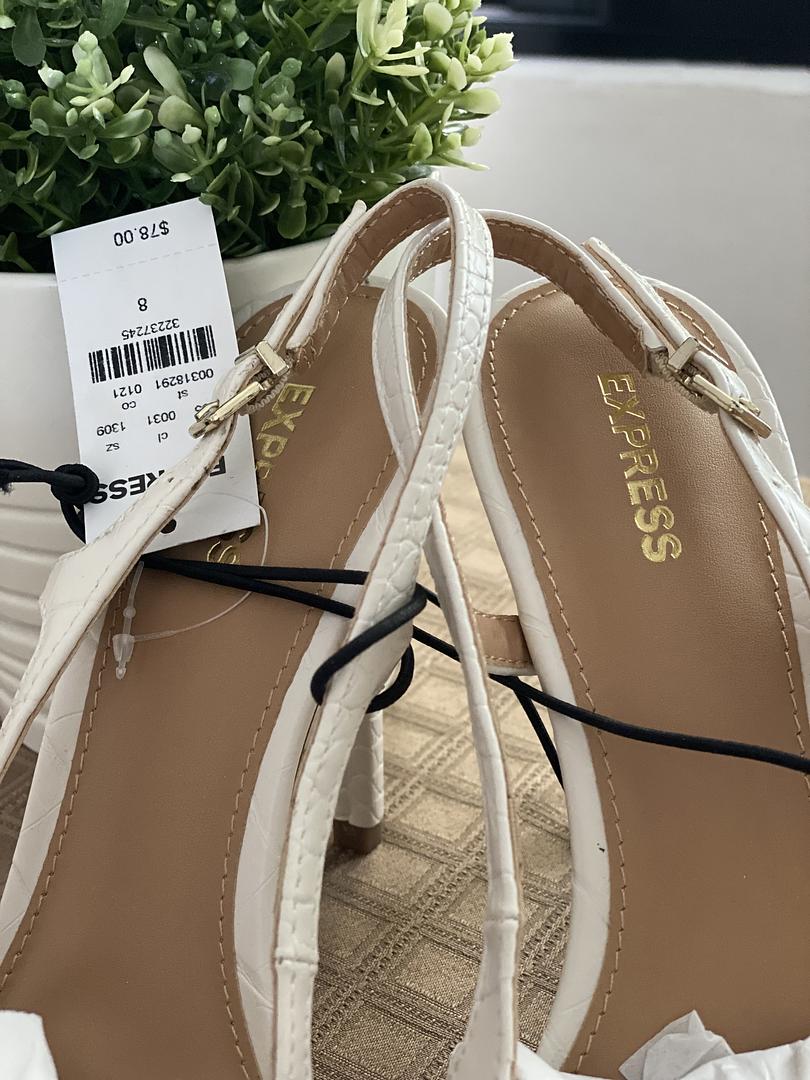 ropa para mujer - zapatos de mujer blanco hueso  1