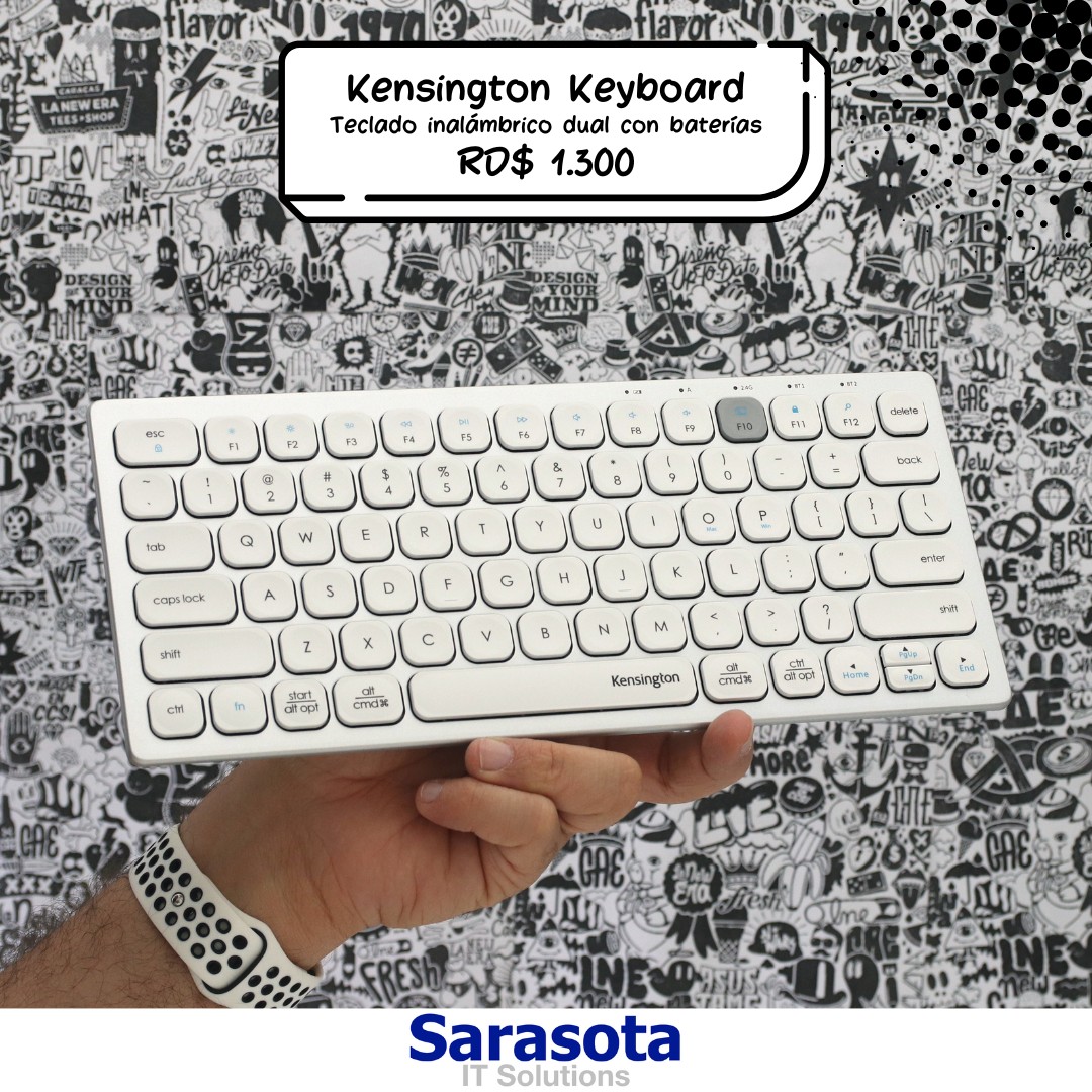 accesorios para electronica - Kensington teclado inalámbrico dual con baterías 1