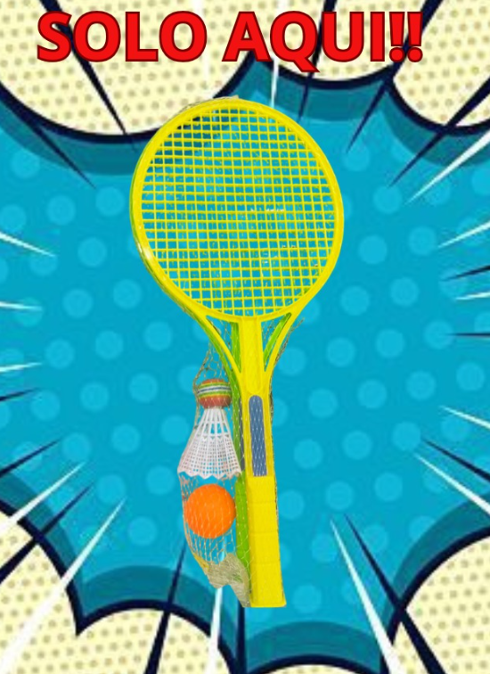 juguetes - raqueta de tenis 0