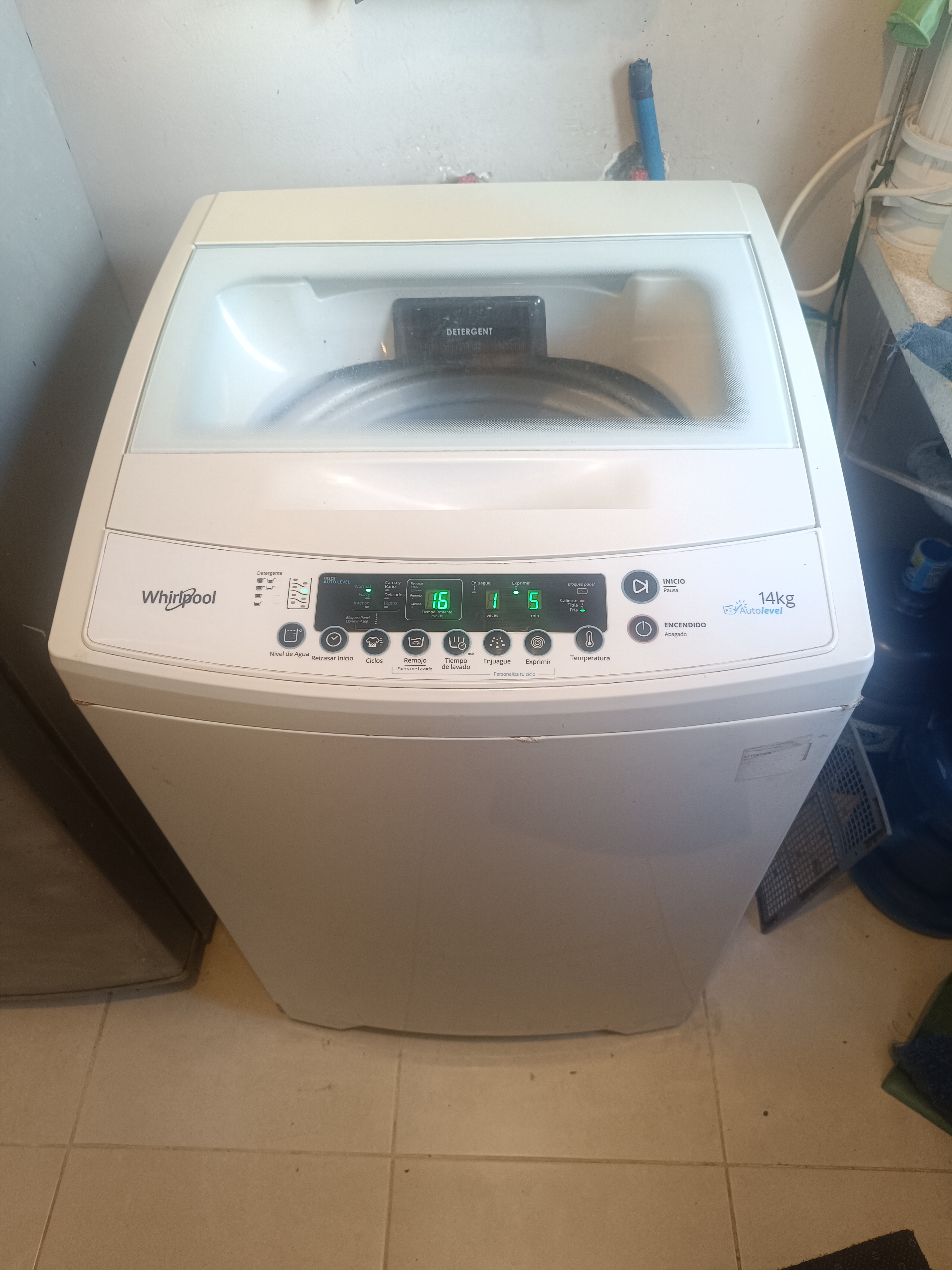 electrodomesticos - lavadora automática Whirlpool 14kilos en buenas condiciones 