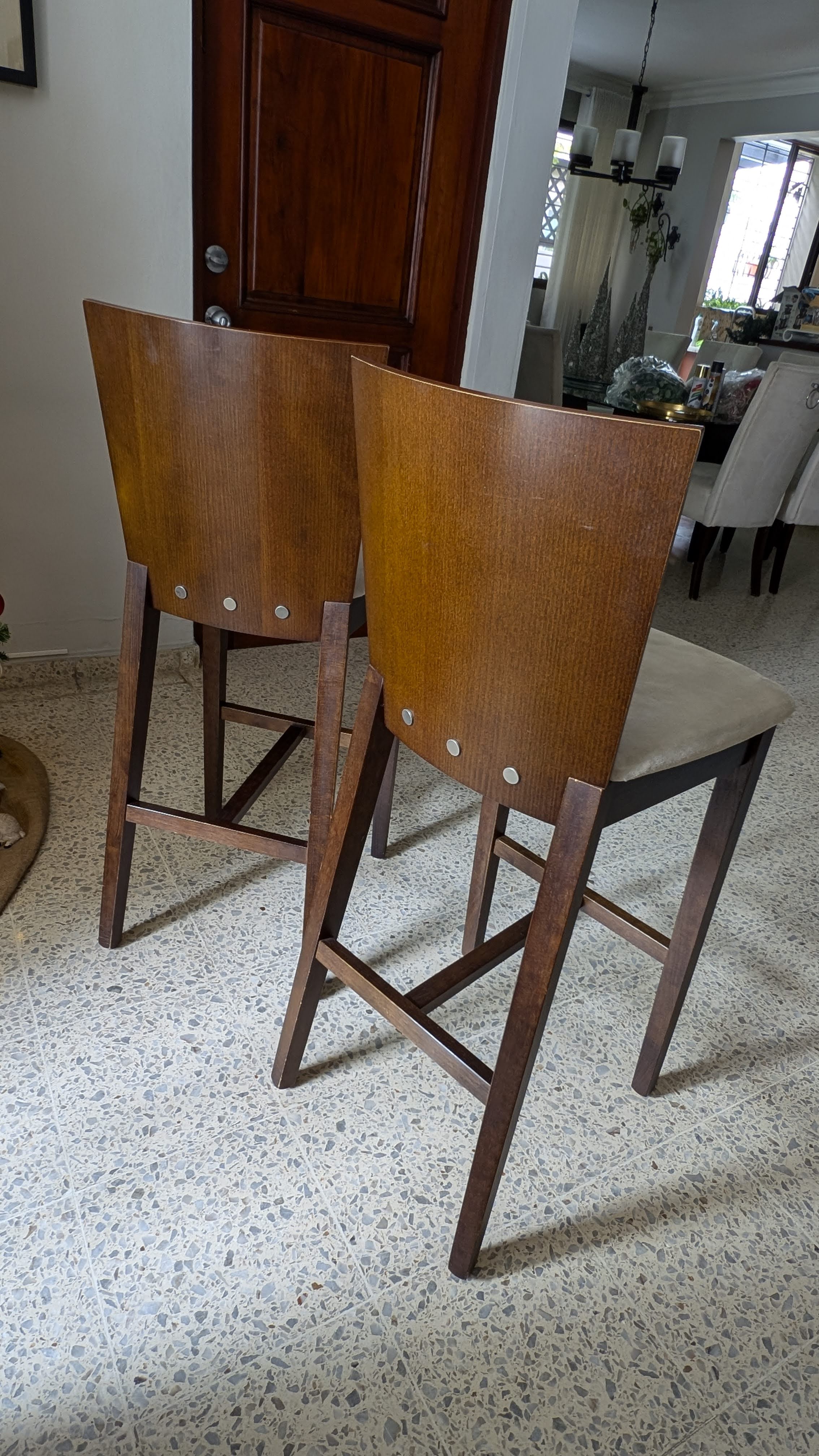 muebles y colchones - TABURETES PARA DESAYUNADOR O BAR 1