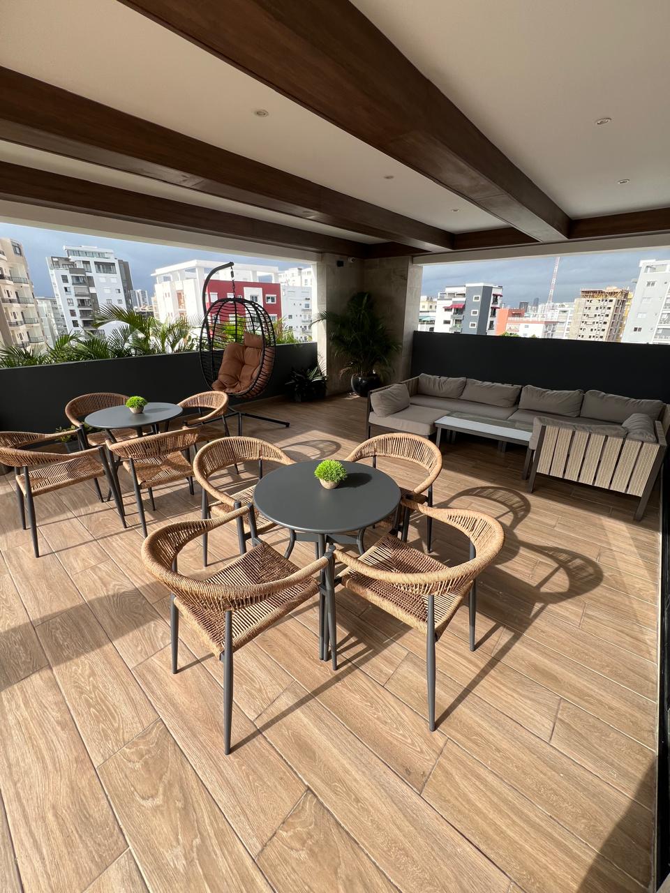 apartamentos - Evaristo Morales, Alquilo de 1 HAB Torre Moderna 9
