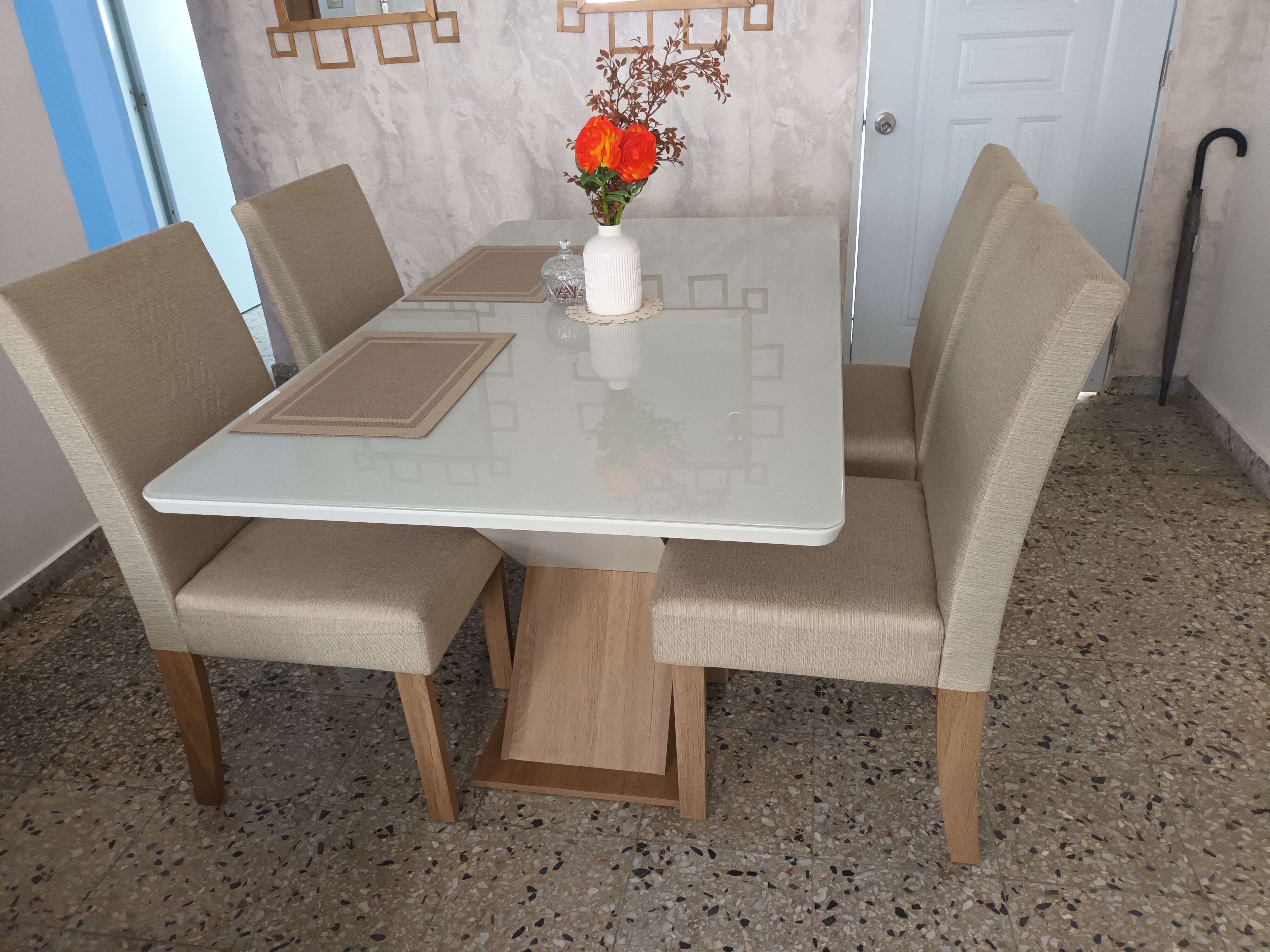 muebles y colchones - Comedor 6 Puestos  1