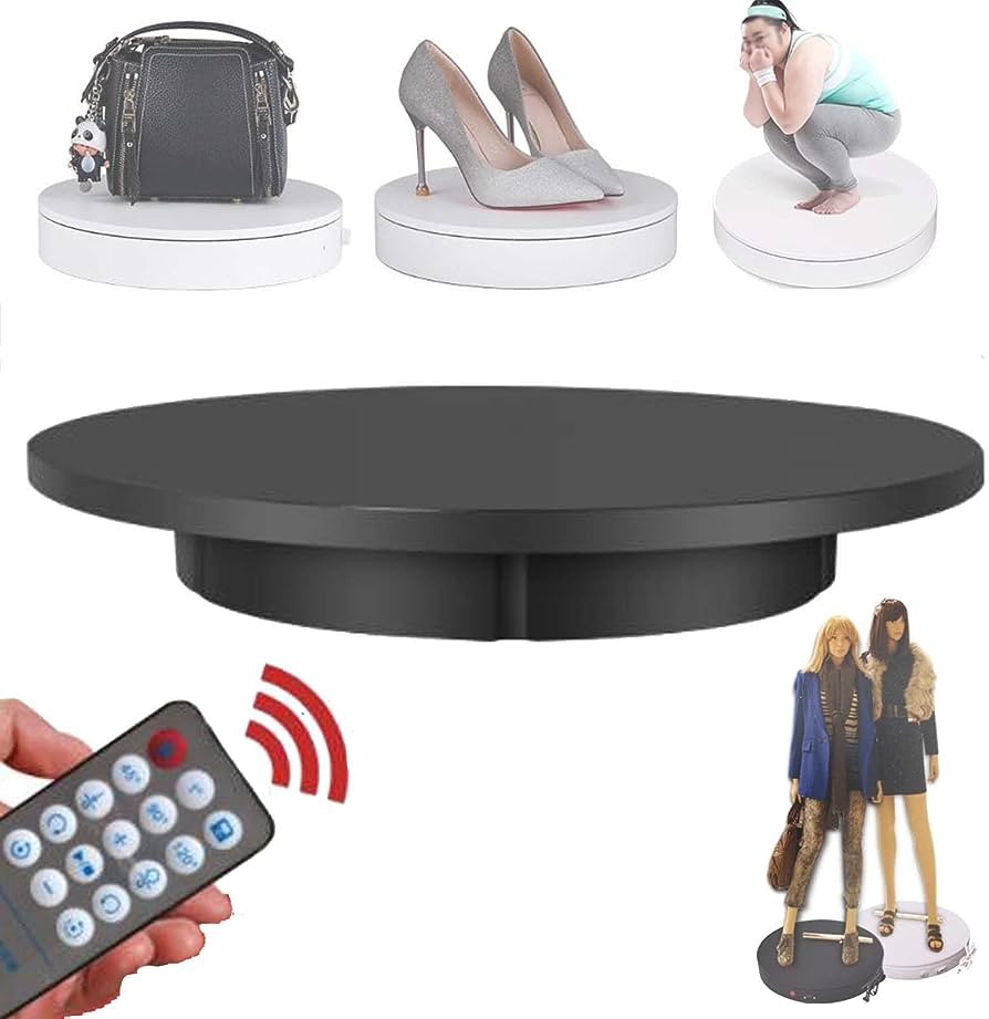 otros electronicos - Base rotativa 360 con control remoto Soporte exhibicion giratorio automatico 1