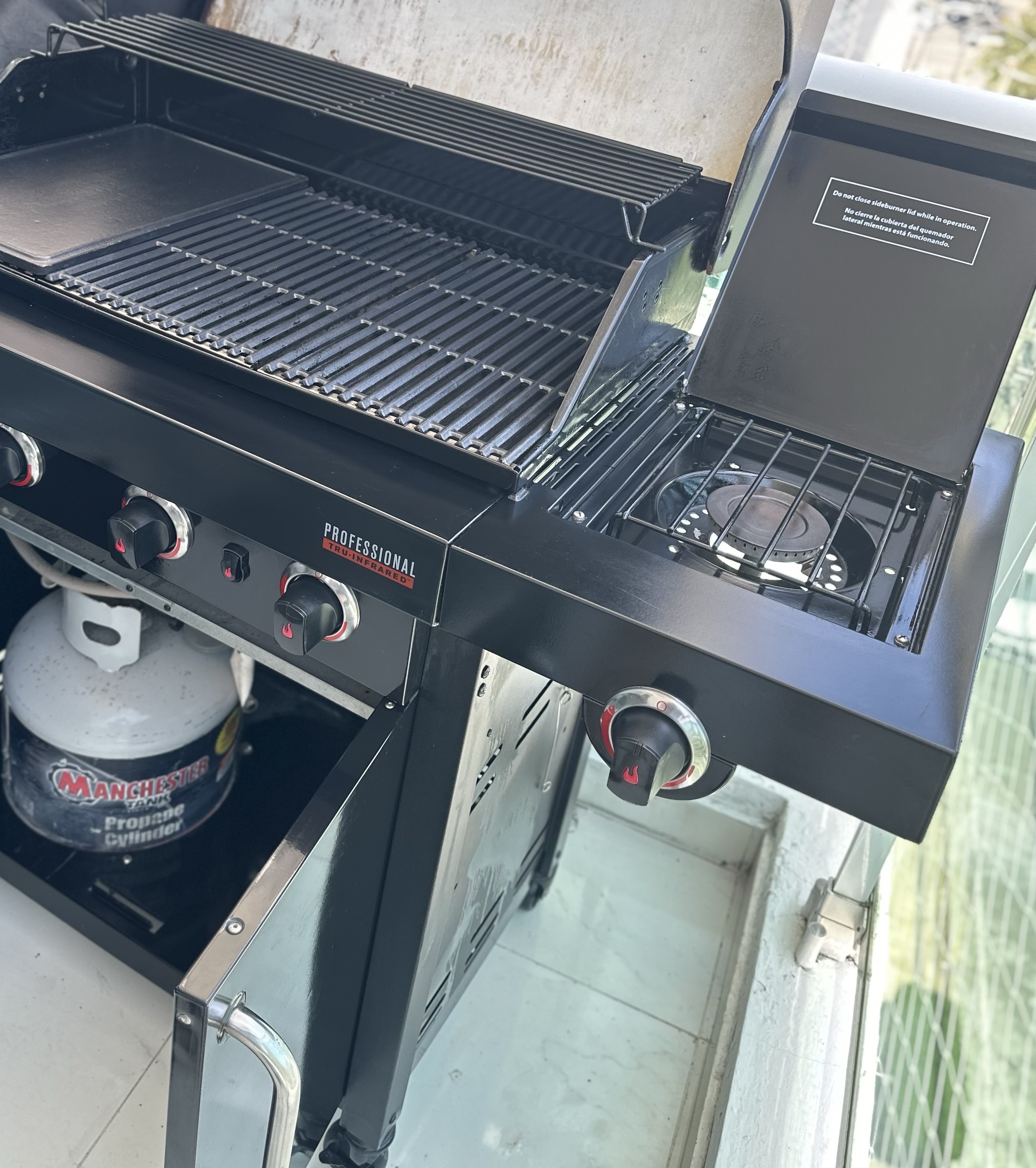 herramientas, jardines y exterior - Char-Broil Professional CORE TRU-Infrared
4 Burner Gas BBQ, Black 1