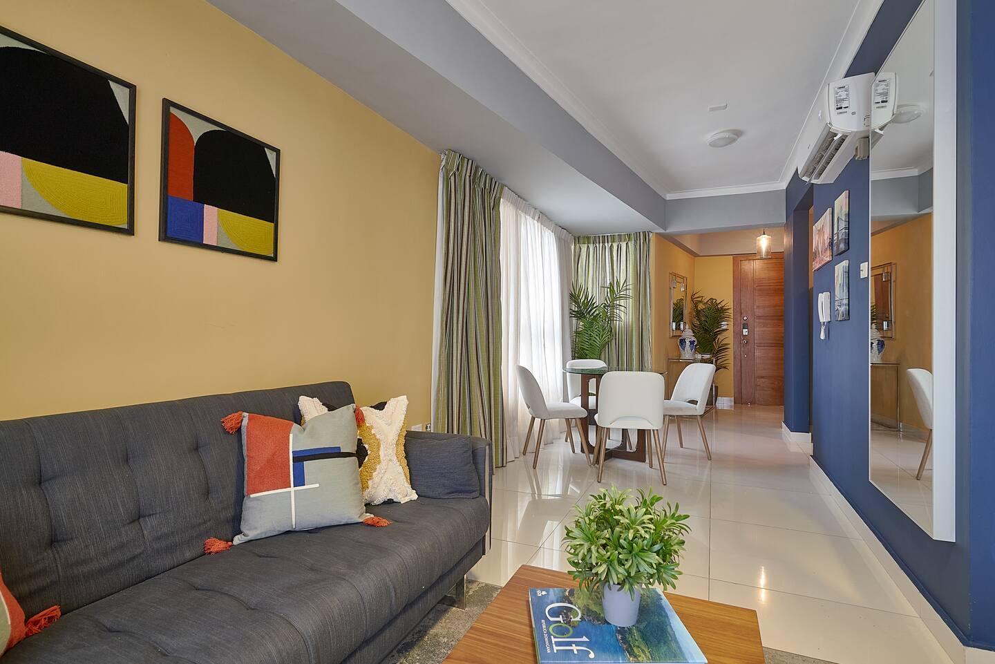 apartamentos - Apartamento amueblado para venta o renta en el Ensanche Naco 7