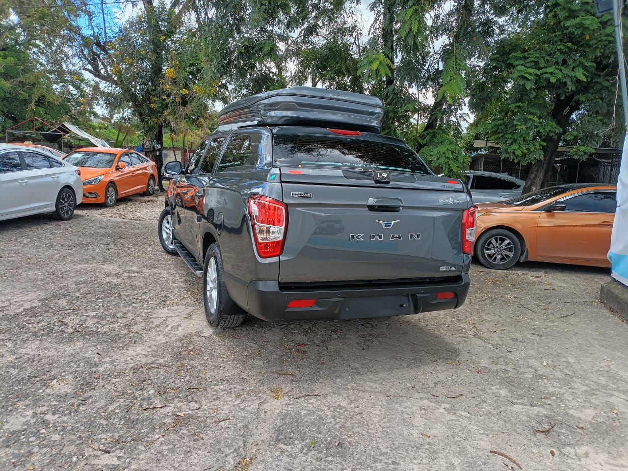 jeepetas y camionetas - KGM REXTON 2019 GRIS OSCURO DIESEL 5