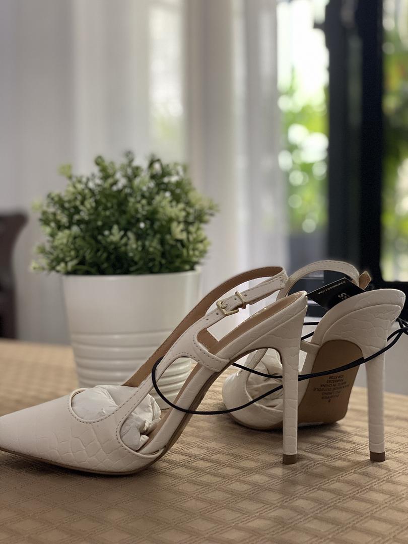 ropa para mujer - zapatos de mujer blanco hueso  2