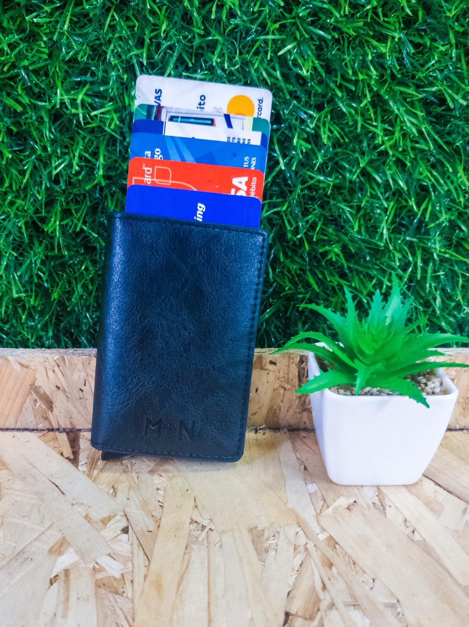 carteras y maletas - Billetera Tarjetero Automatico Caballeros Hombres 2