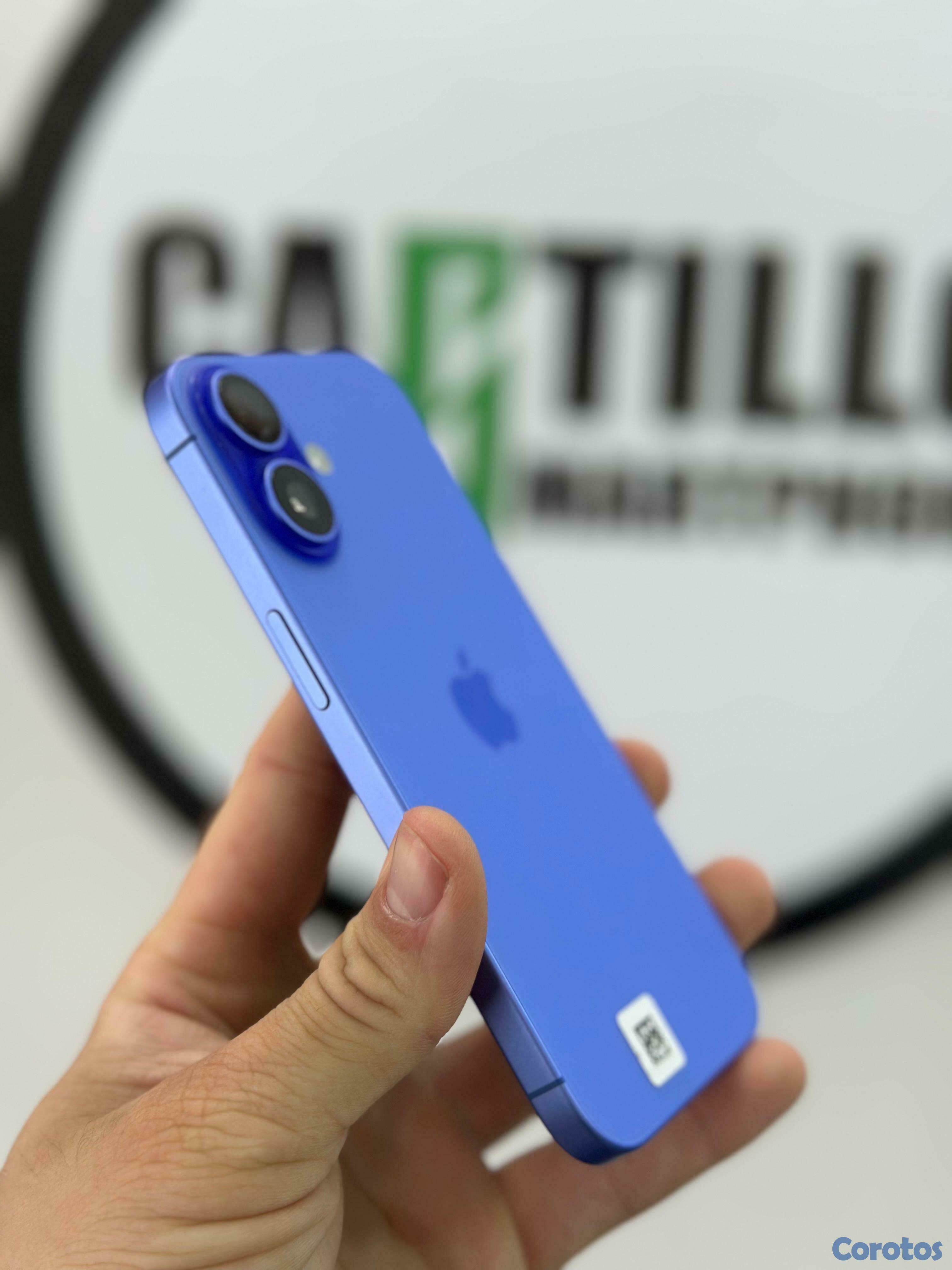 celulares y tabletas - iPhone 16 NORMAL AZUL 128GB Factory Unlocked 1