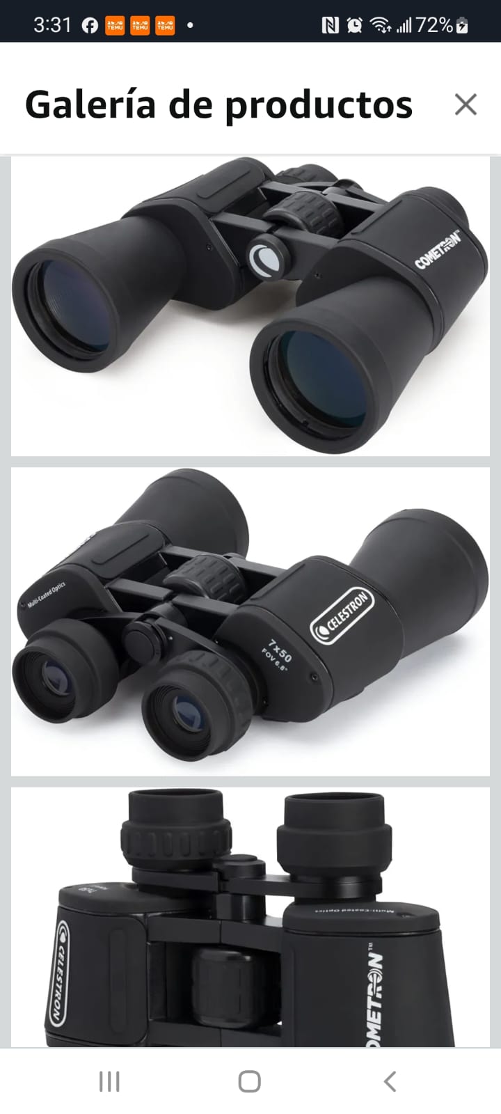 hobby y coleccion - potente binocular  3