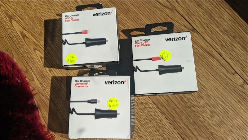 celulares y tabletas - Cargador para carros 🚗 verizon