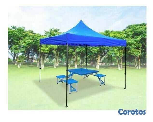 herramientas, jardines y exterior - Carpa Plegable Impermeable 3x3 metros 16 KG 4