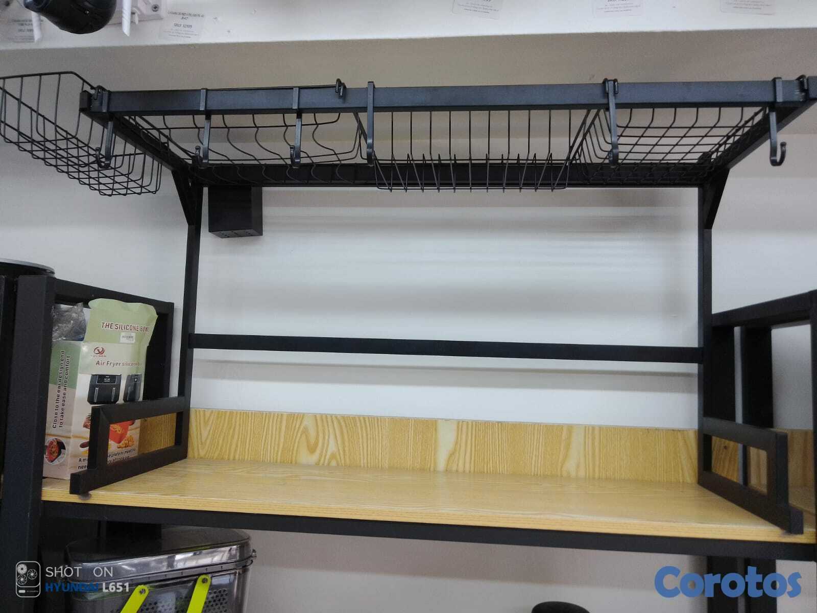 cocina - Escurridor de platos con tapa 6