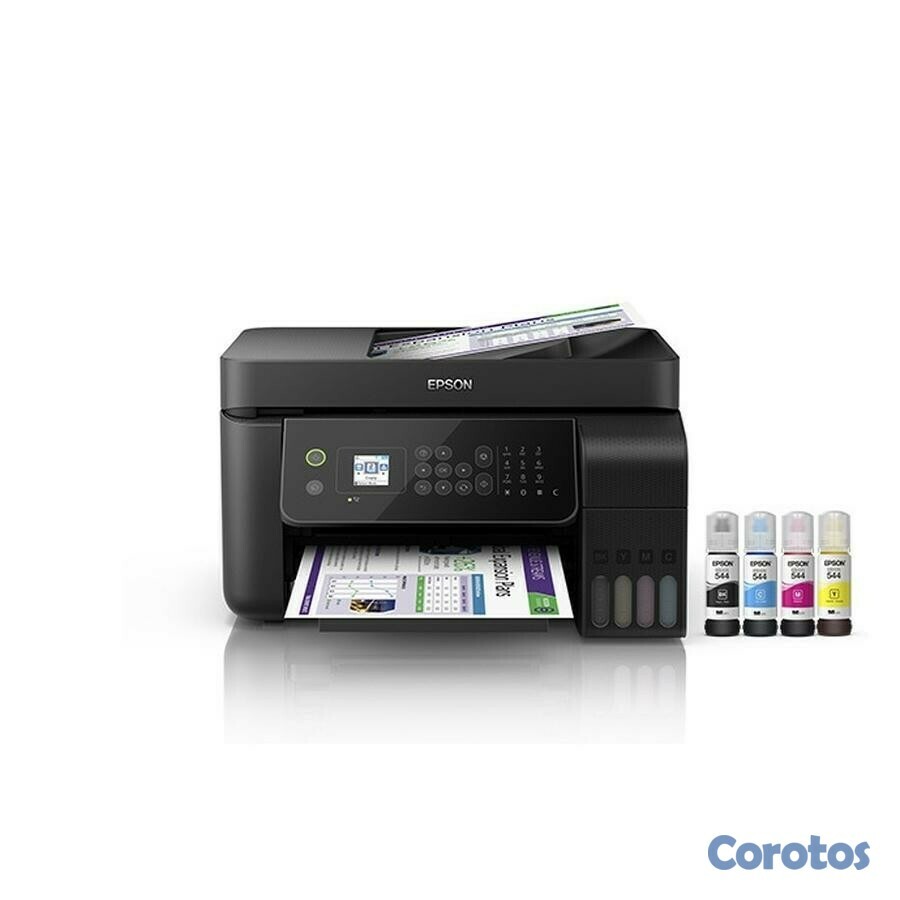 computadoras y laptops - MULTIFUNCIONAL EPSON ECOTANK L5290 CON BOTELLA DE TINTA DE FABRICA,copia,scan,pr 1