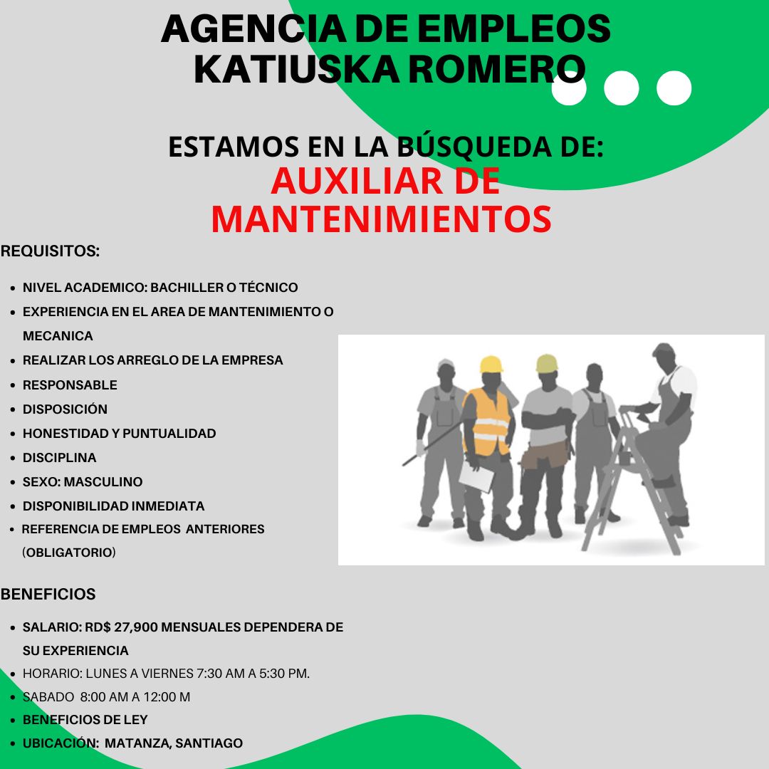 empleos disponibles - Empleos varios 6