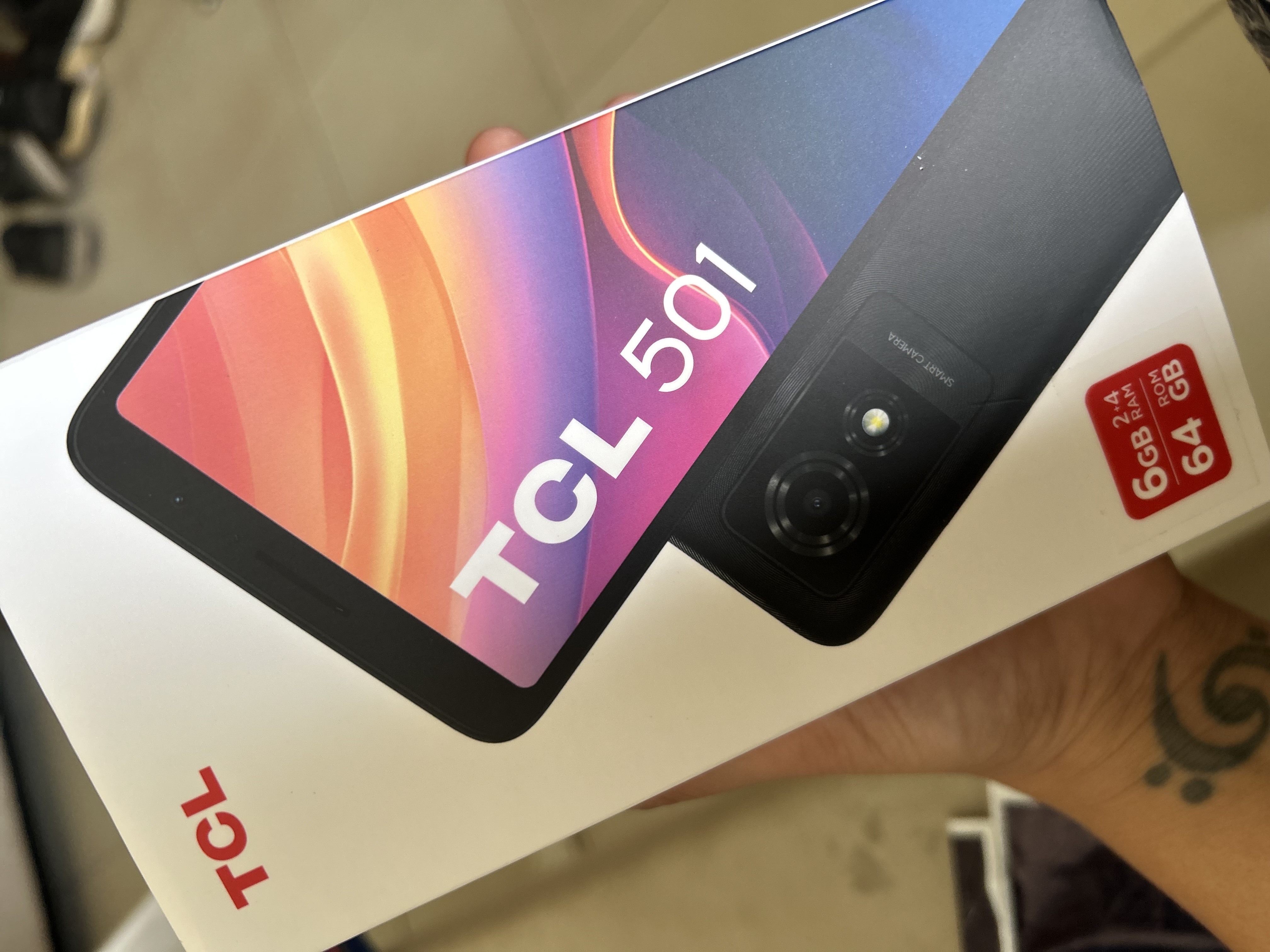 celulares y tabletas - TCL 501 NUEVO EN SU CAJA 4