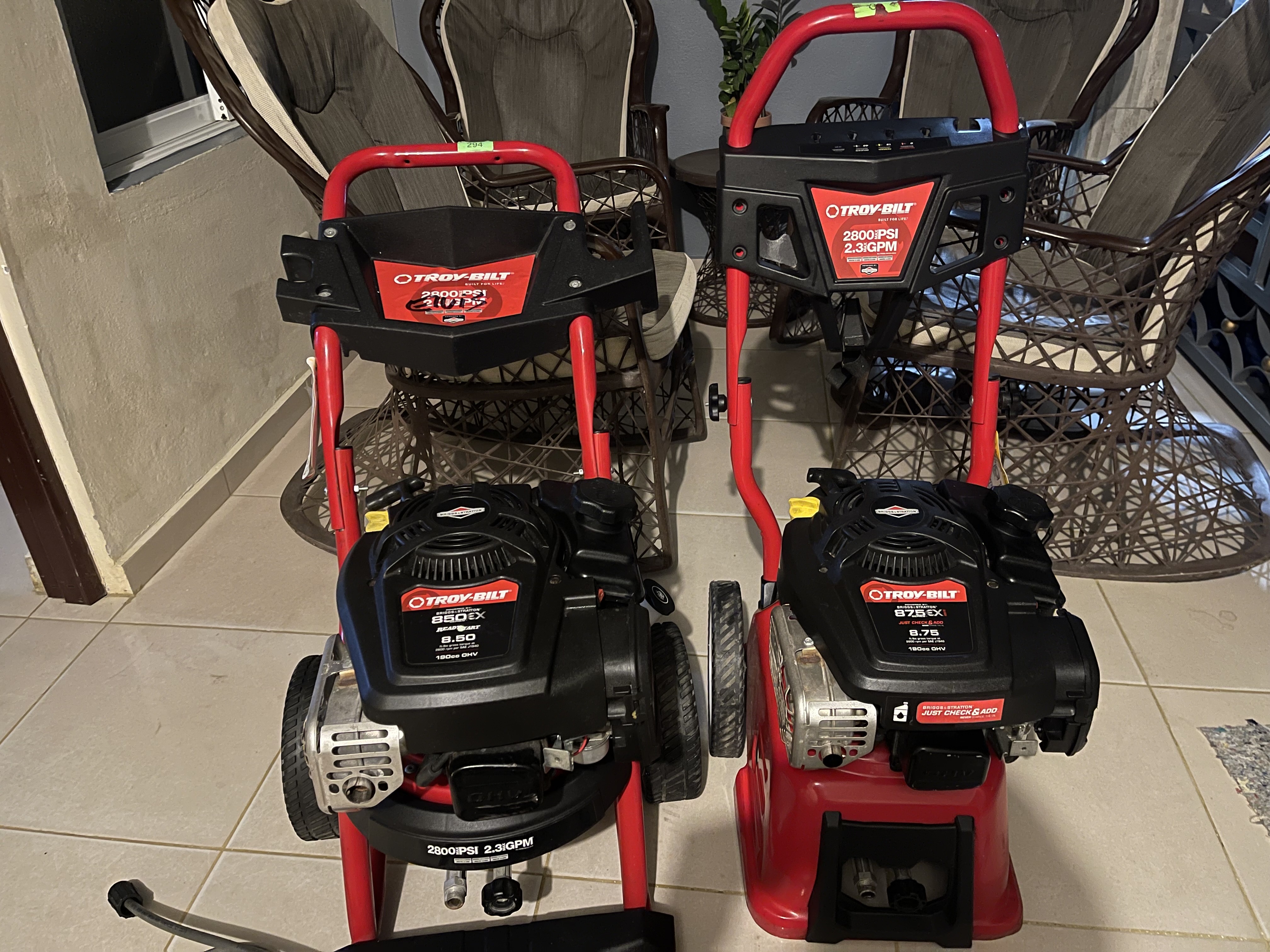 herramientas, jardines y exterior - HIDROLAVADORA DE GASOLINA  2800psi importada🇺🇸🇺🇸 precio cada una 14,500  1