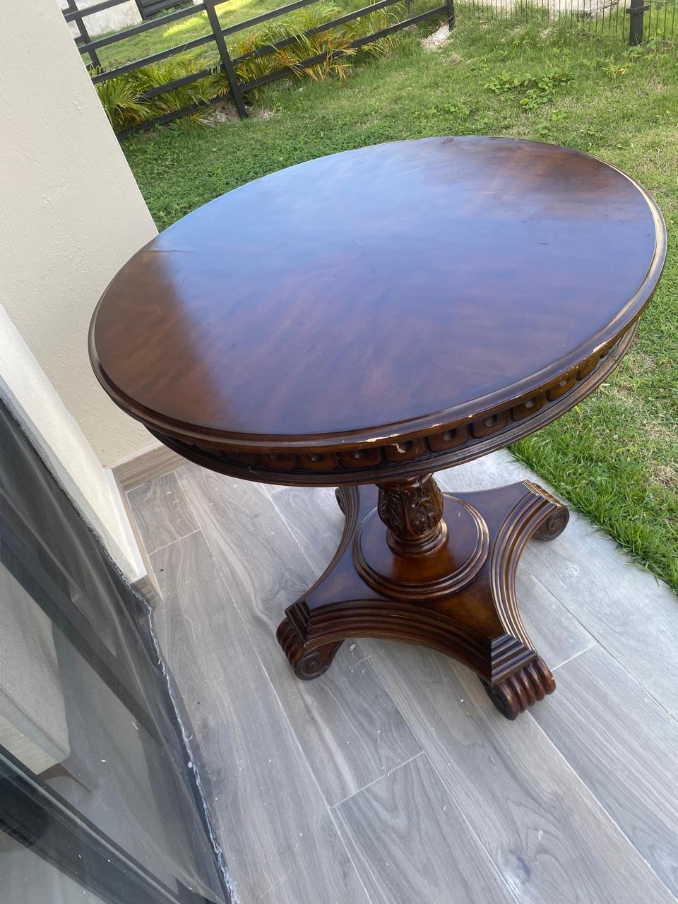 decoración y accesorios - Mesa de Caoba 0