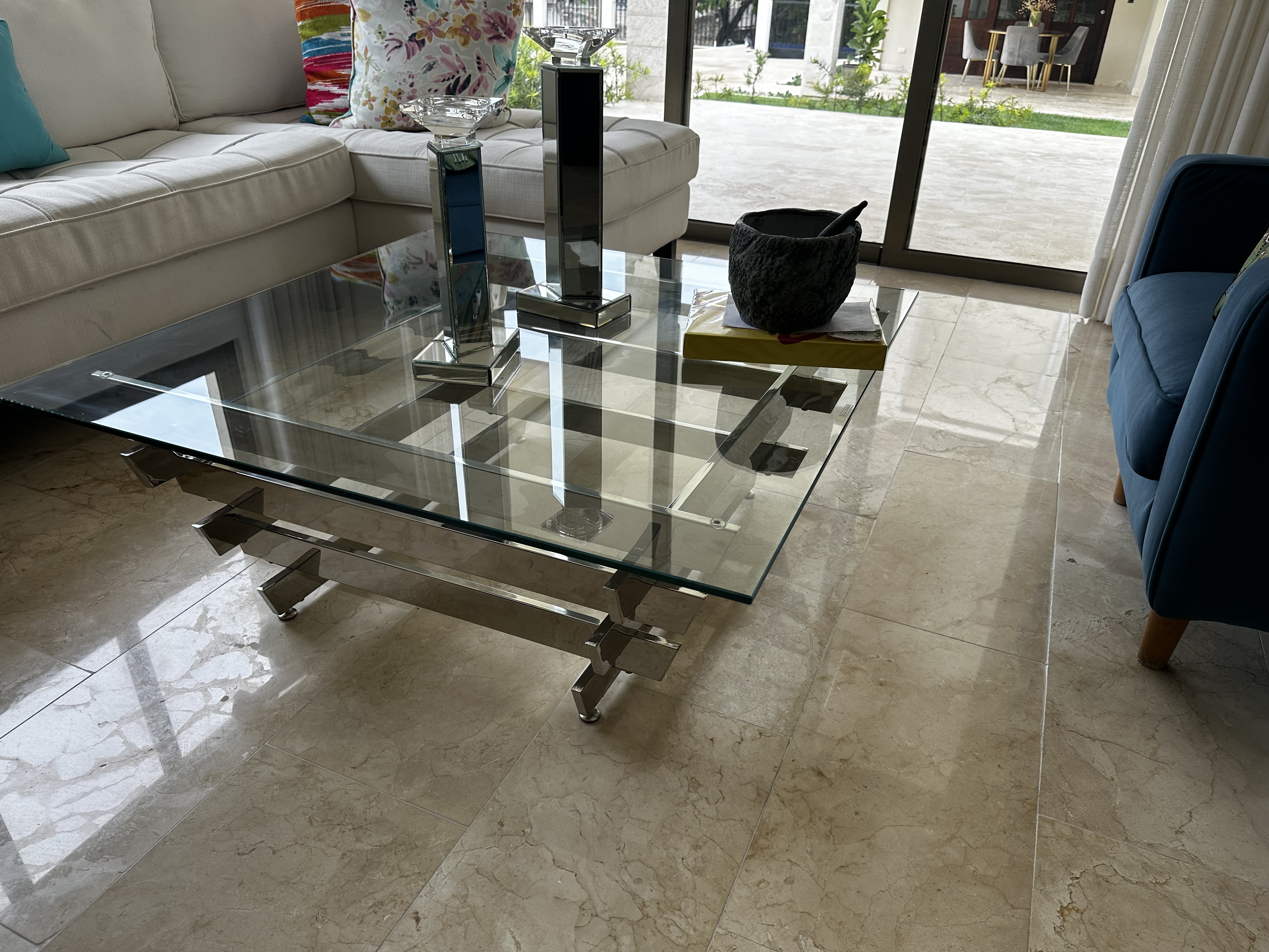 muebles y colchones - Mesa de centro 